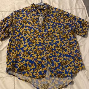 Vintage button down top